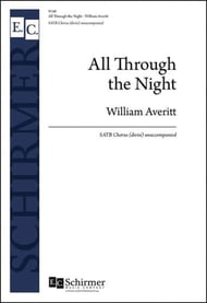 All Through the Night SATB choral sheet music cover Thumbnail